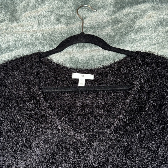 BP Black Fuzzy Sweater - Picture 2 of 4